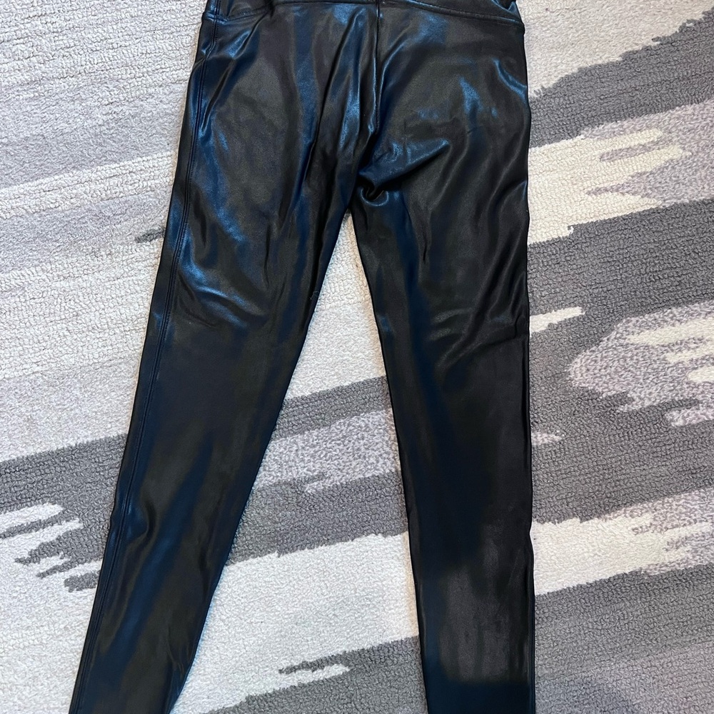 Spanx Faux Leather Leggings